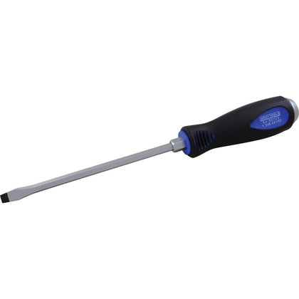 Slotted hex shank heavy duty comfort grip screwdrivers