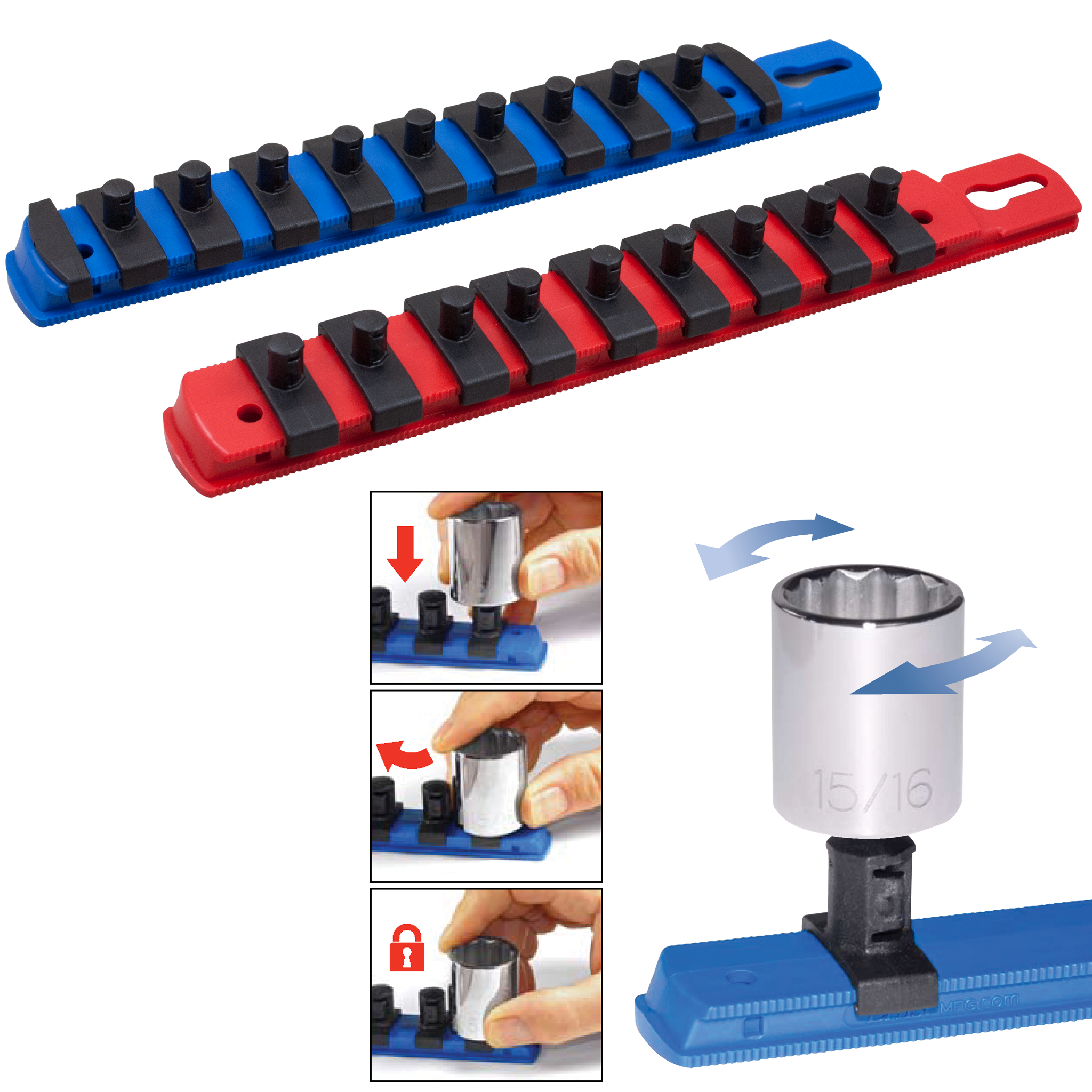 Twist Lock Socket Organizers