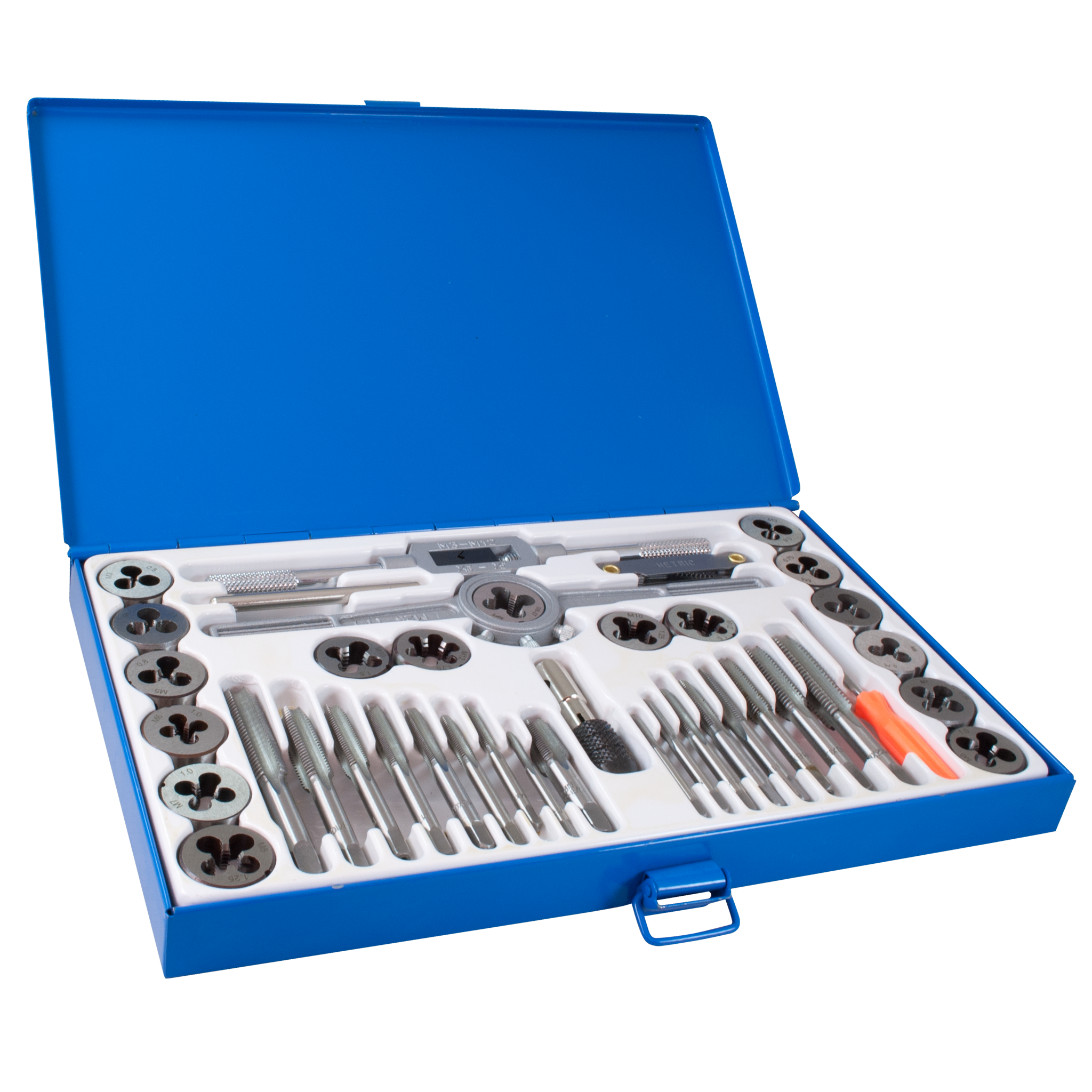 40 Piece Metric Carbon Tap And Die Set