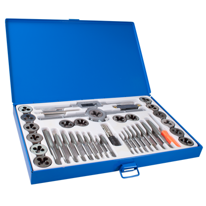 40 piece metric carbon tap and die set