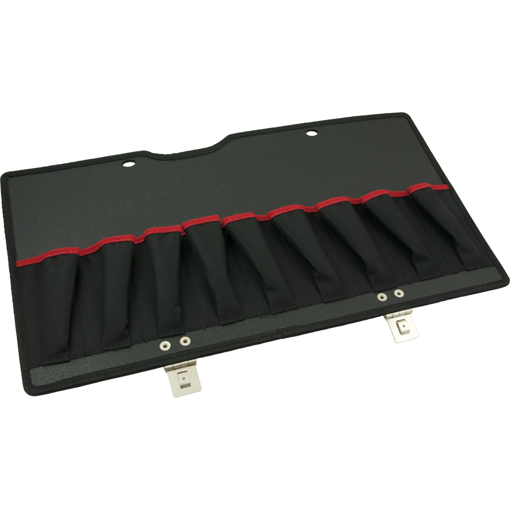 Top Lid Tool Panel For Mobile Tool Chests With 9 Pockets