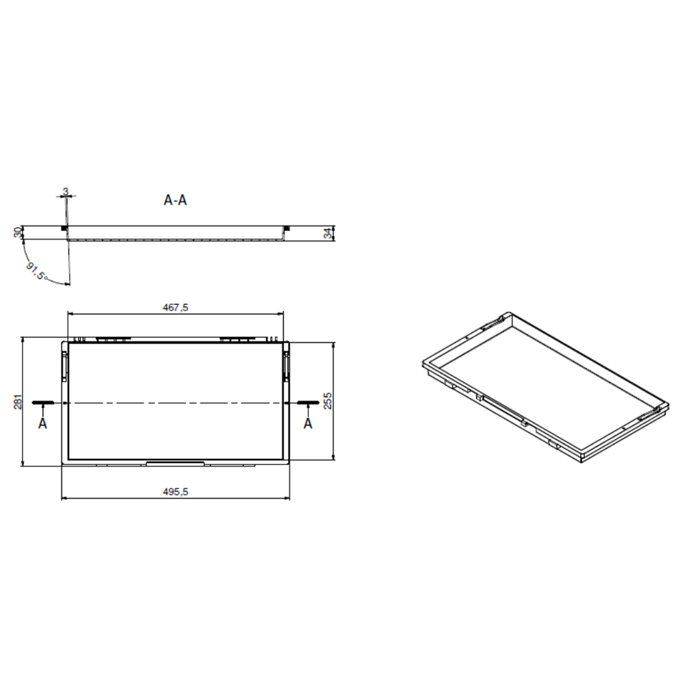 Drawers For Mobile Tool Chest With Clear Top Lid