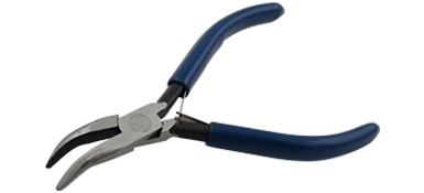 Mini Needle Nose Curved Pliers