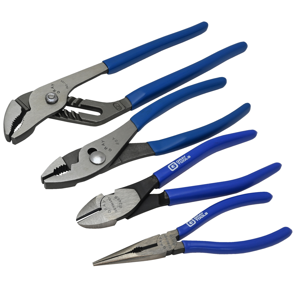 4 Piece Plier Set