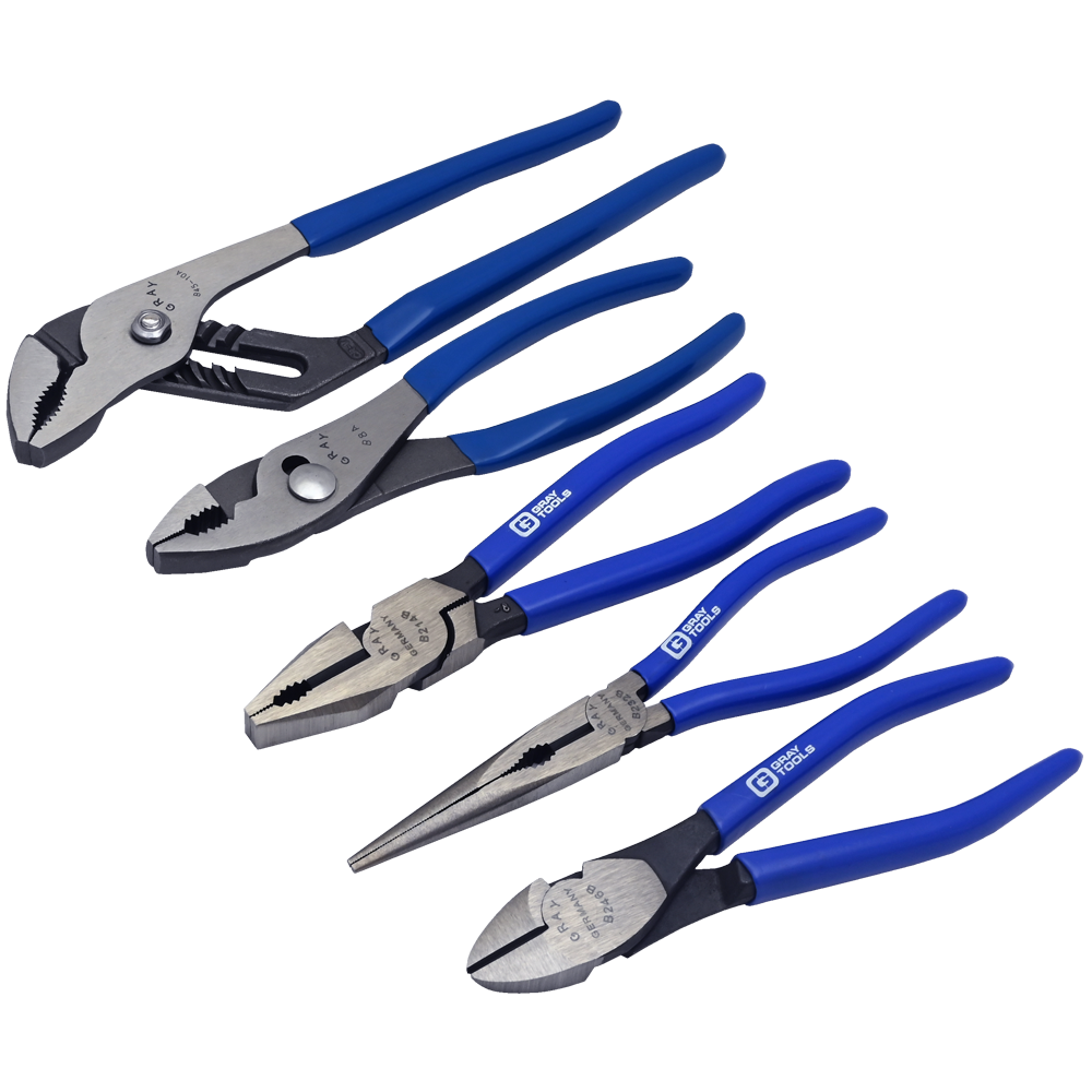 5 Piece Pliers Set