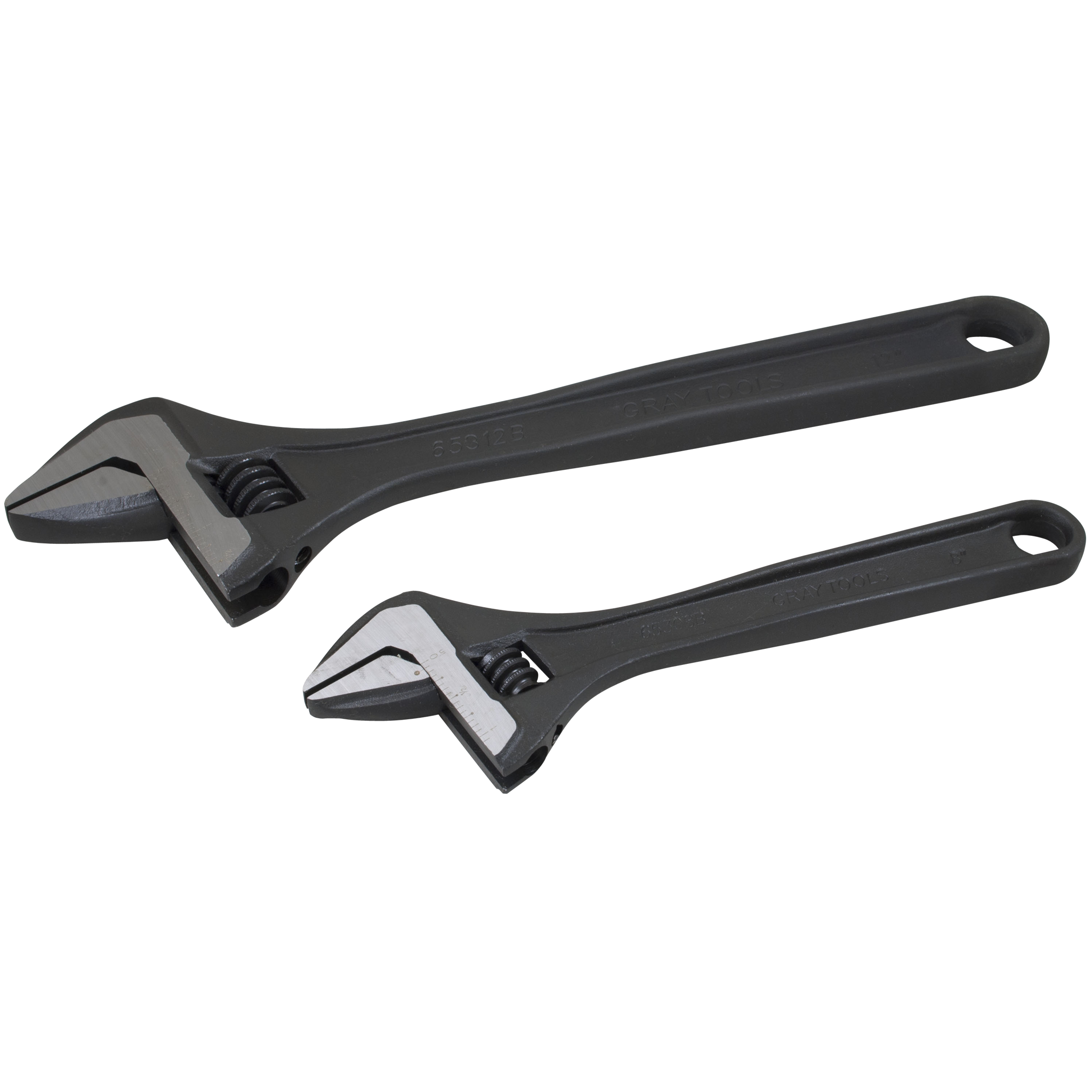 2 Piece Adjustable Wrench Set