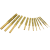 12 Piece Brass Pin Punch Set