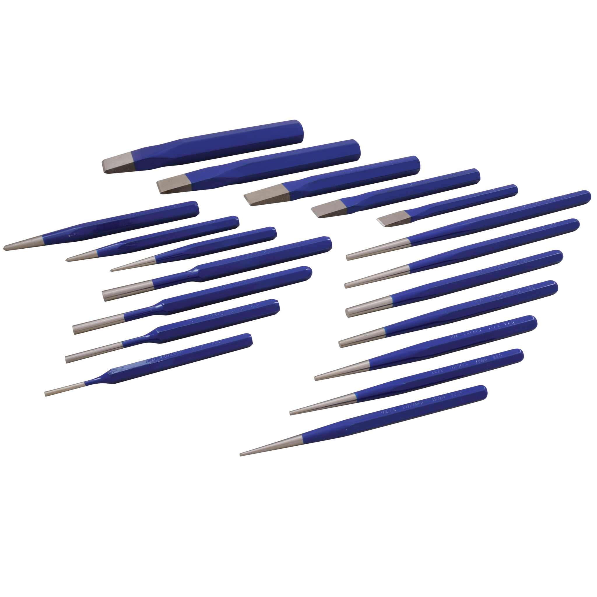 19 Piece Punch & Chisel Set