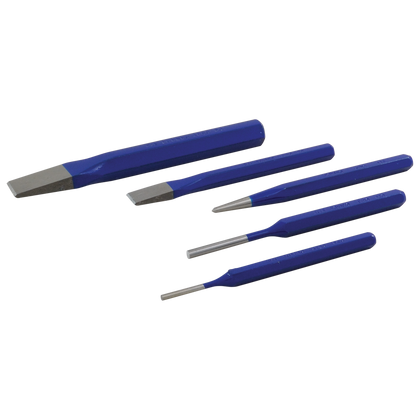 5 piece punch chisel set