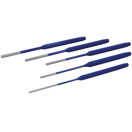 5 piece pin punch long length set