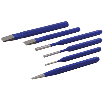 6 piece punch chisel set
