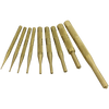 9 Piece Brass Pilot Punch Set