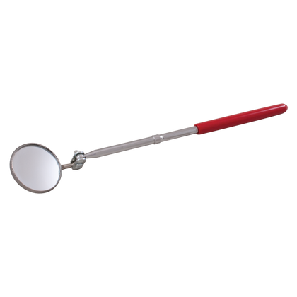 Inspection Mirror, Pocket Circular with Clip, 1-1/4