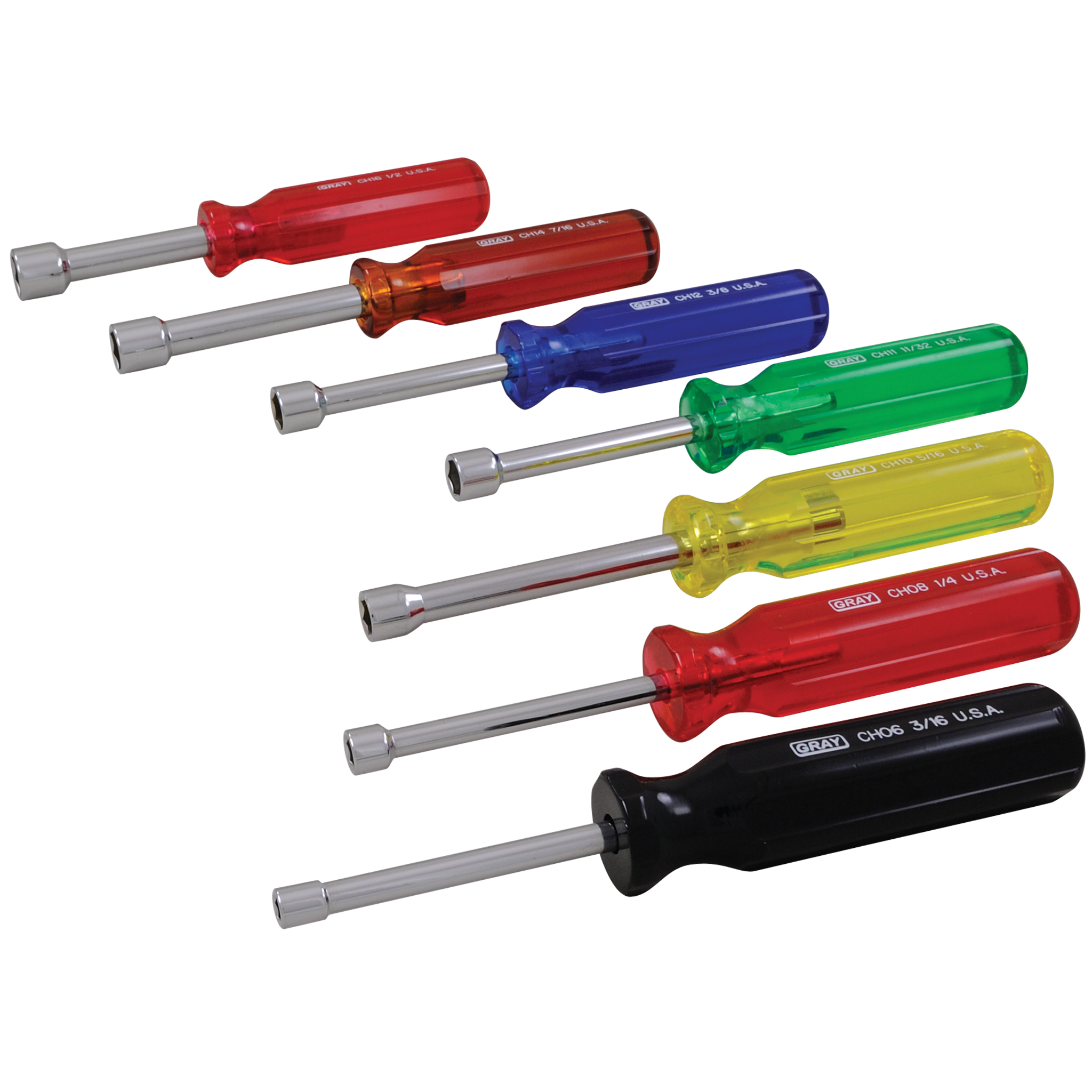 7 Piece SAE Nut Driver Set