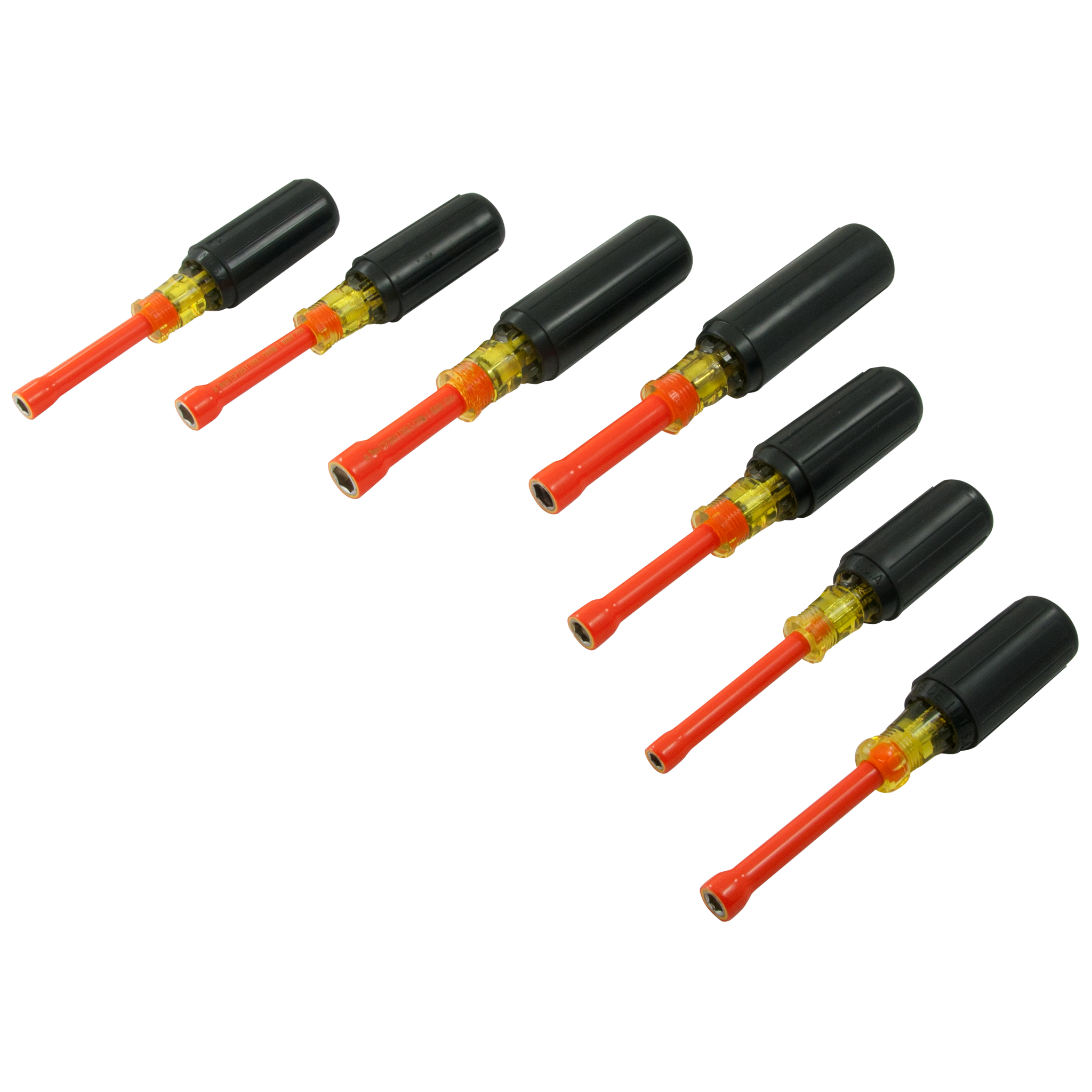 Insulated 7 Piece Metric Nut Driver Set