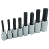 1/2" Dr. 8 Piece Hex Head SAE Socket Set