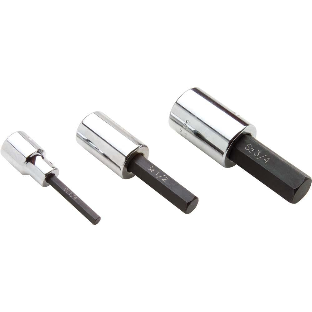 1/2" Drive Hex Head Sockets - Standard Length