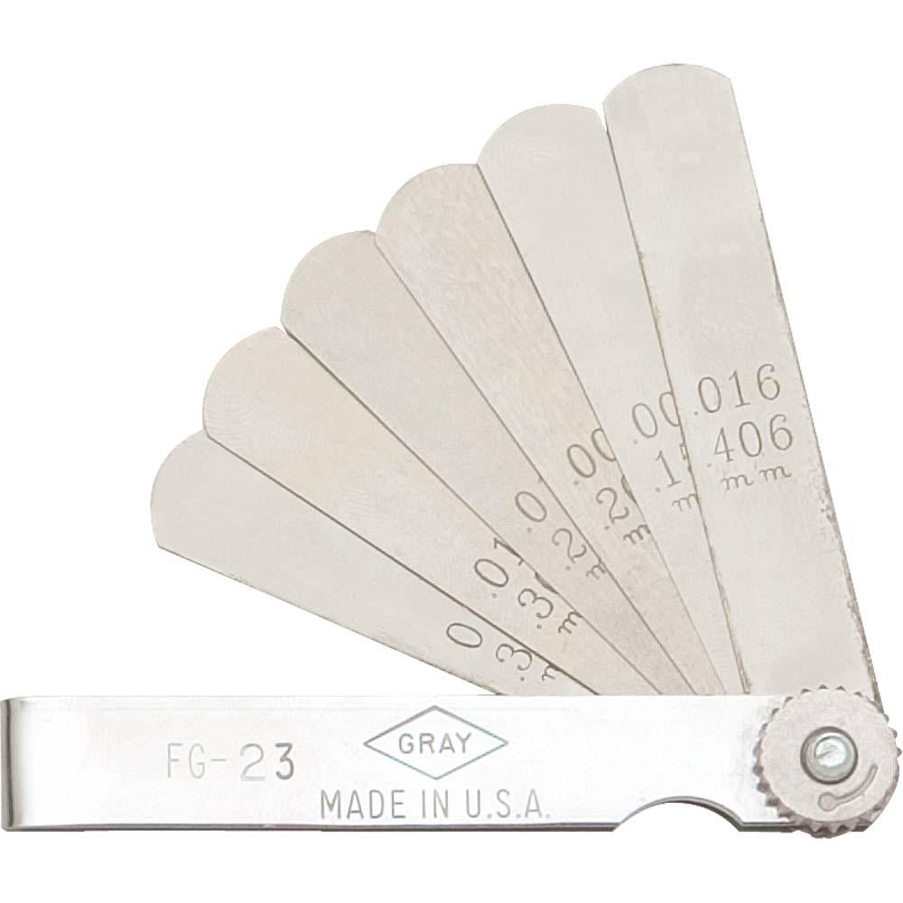 6-Blade Brass Ignition Feeler Gauge