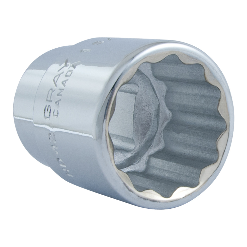 3/4" Dr. 10 Piece 12 Point Standard SAE Socket Set