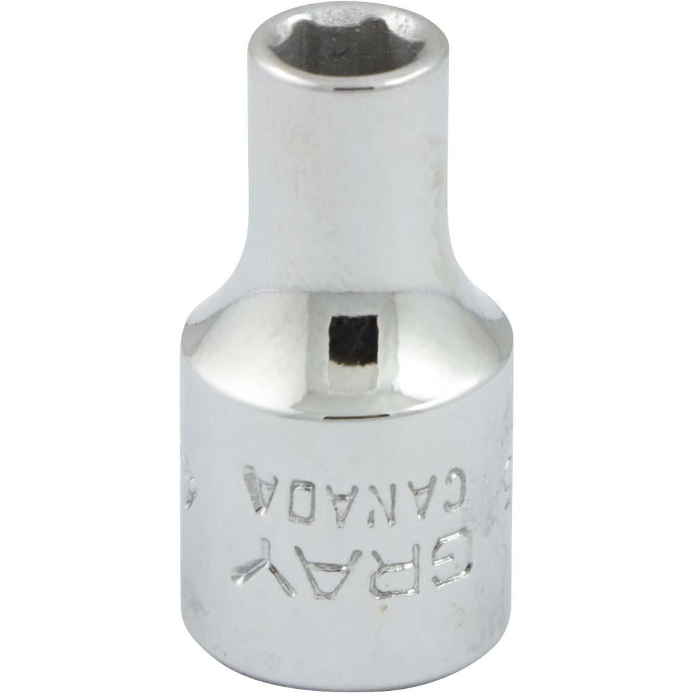 1/4" Drive 6 Point Metric Standard Length Sockets