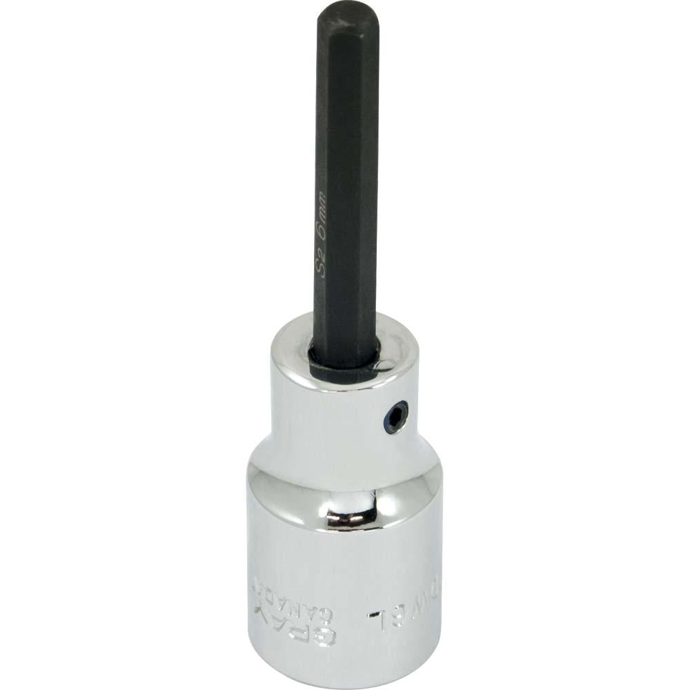 1/2" Drive Metric Hex Head Sockets - Standard Length