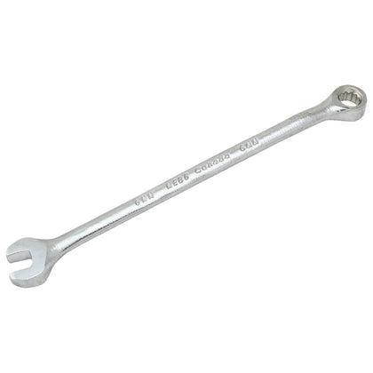 12 Point Metric Combination Wrenches - 15° Offset - Satin Chrome Finish