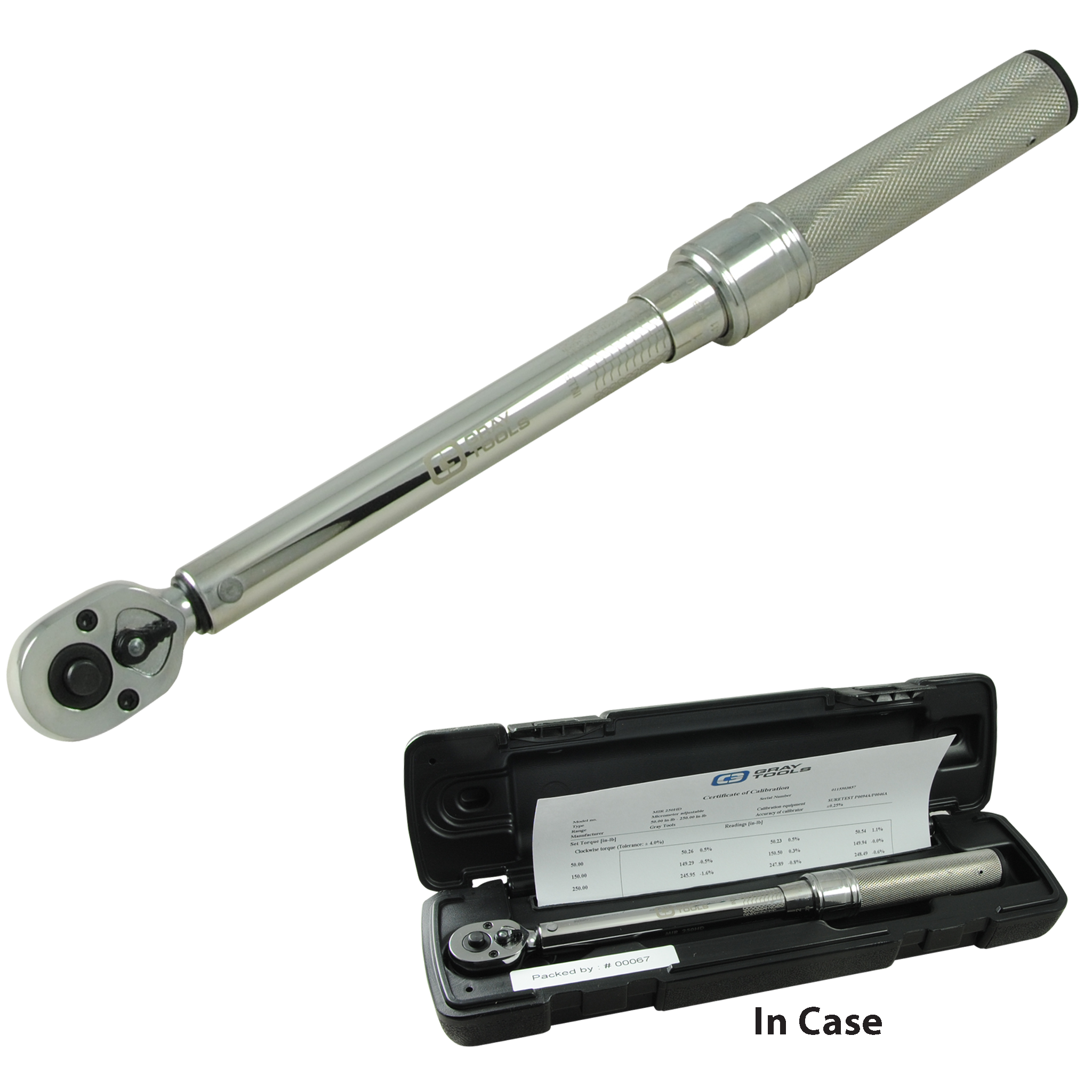 3/8" Drive Heavy-Duty Micro Adjustable Torque Wrench