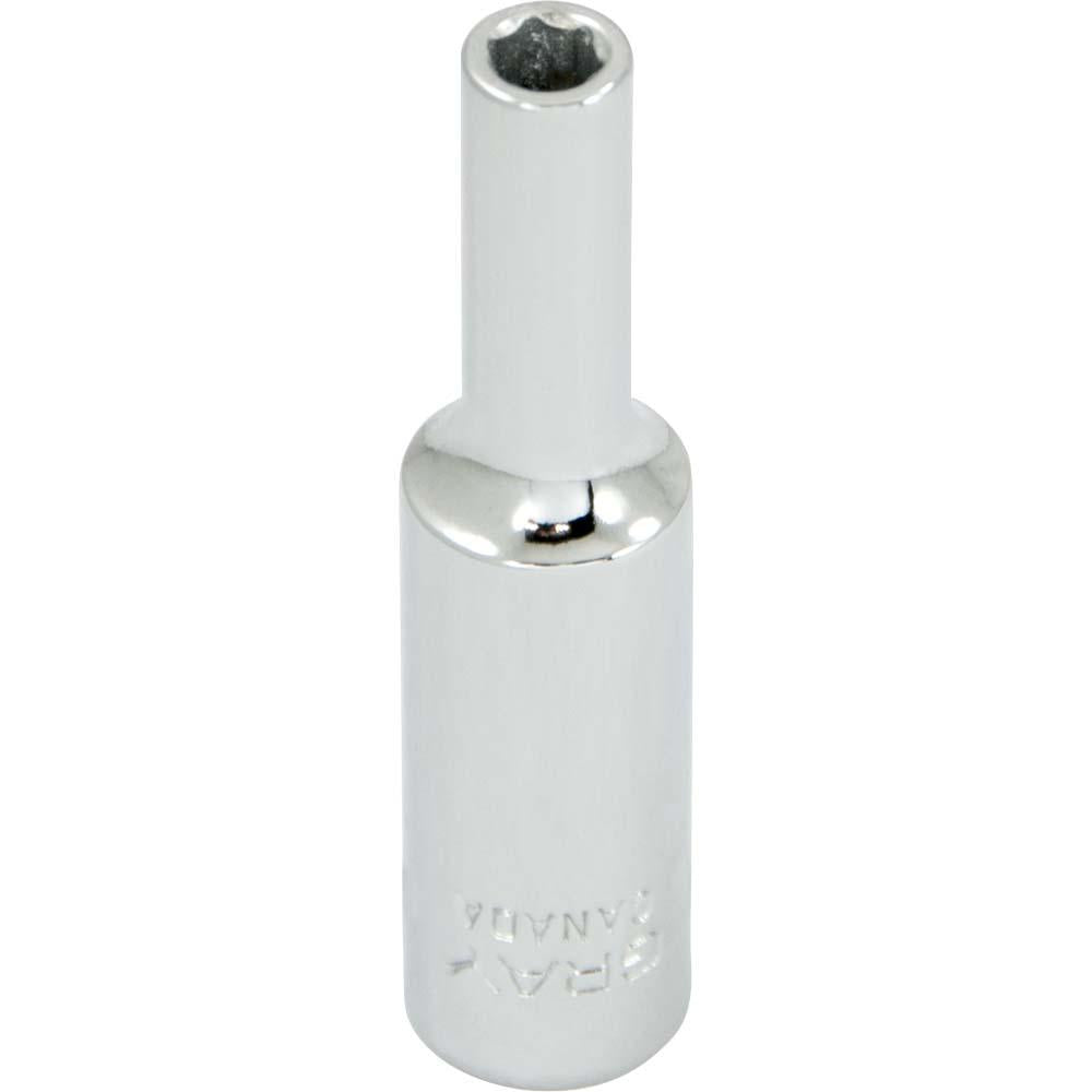 1/4" Drive 6 Point Metric Deep Length Sockets
