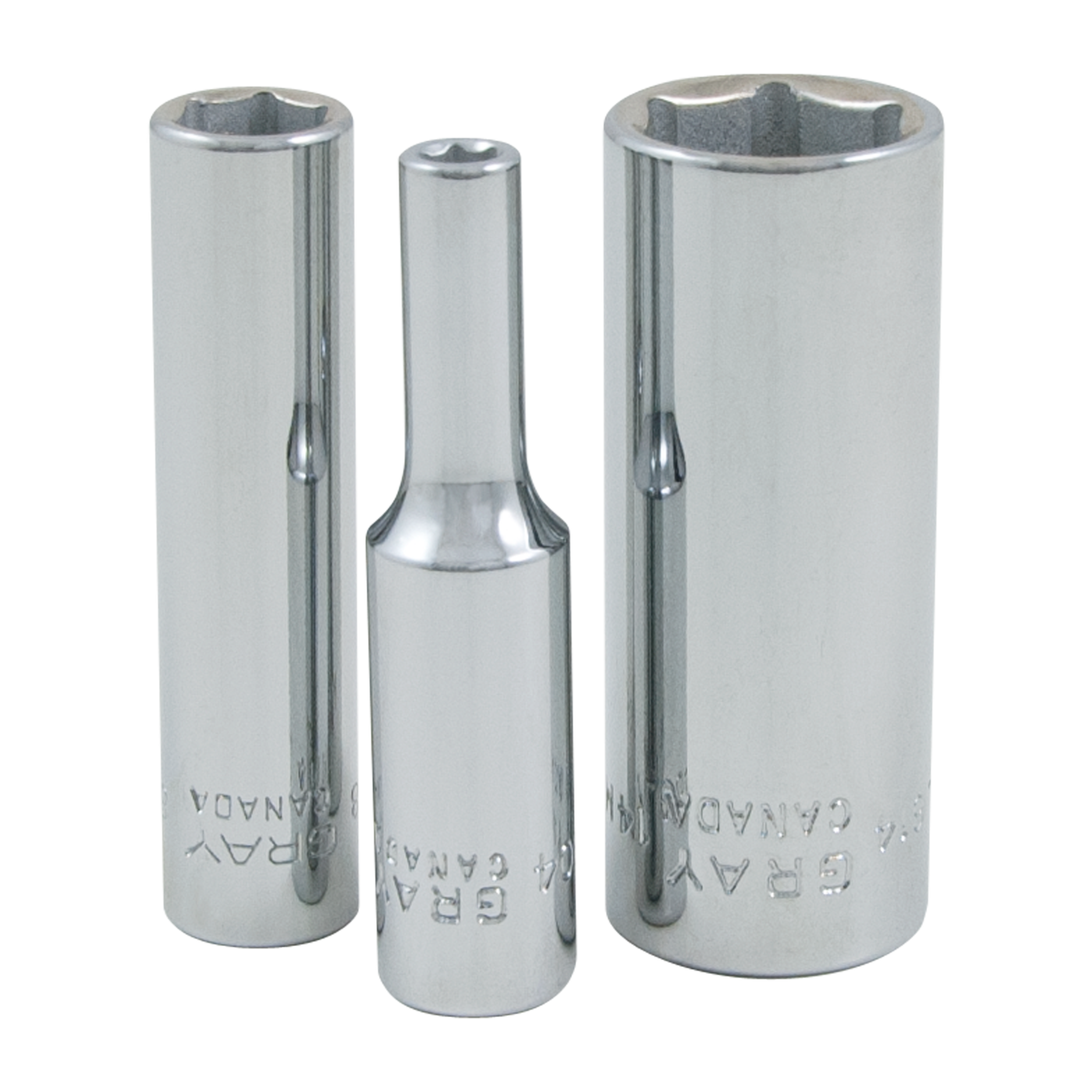 1/4" Dr. 12 Piece 6 Point Deep Metric Socket Set