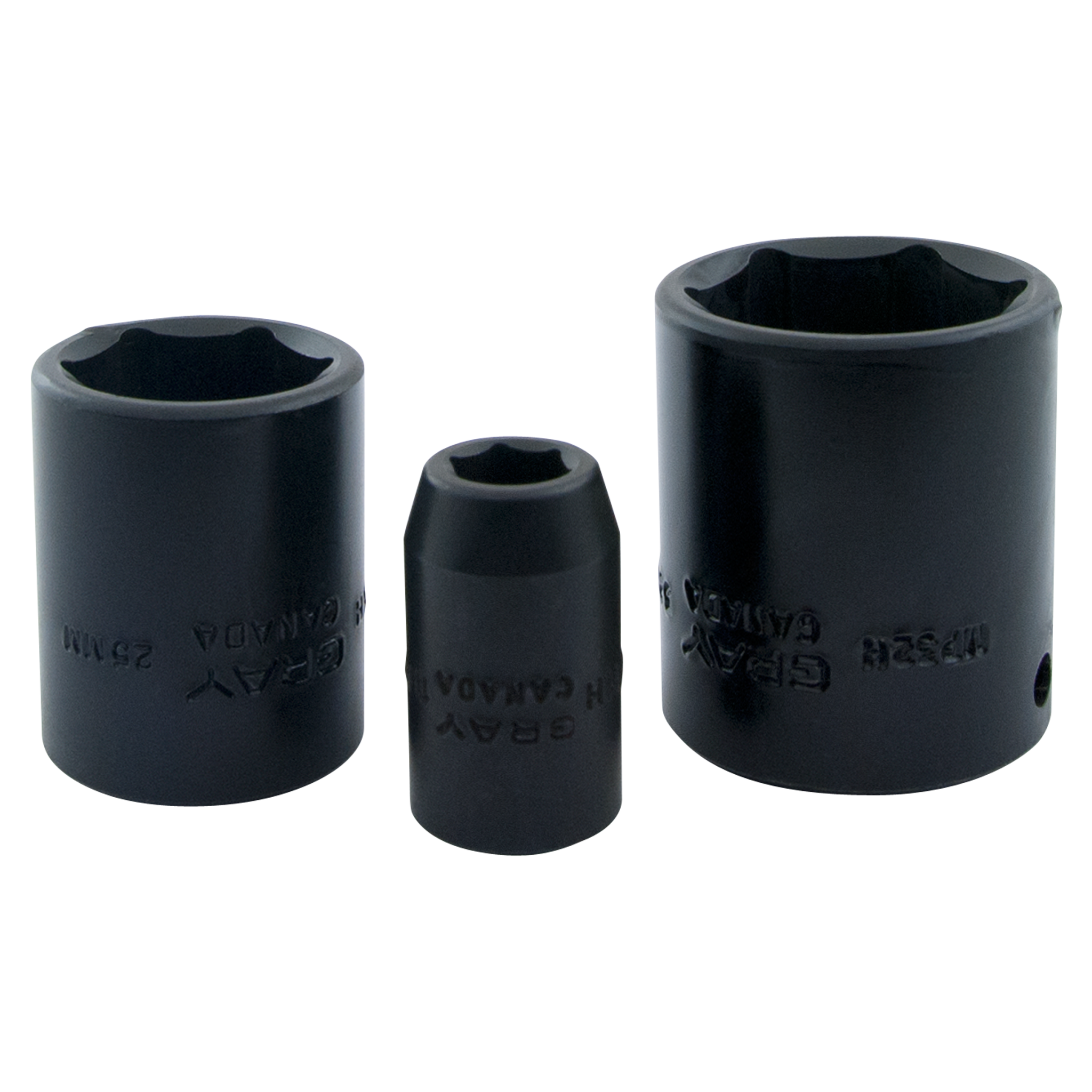 1/2" Dr. 23 Piece 6 Point Standard Metric Impact Socket Set