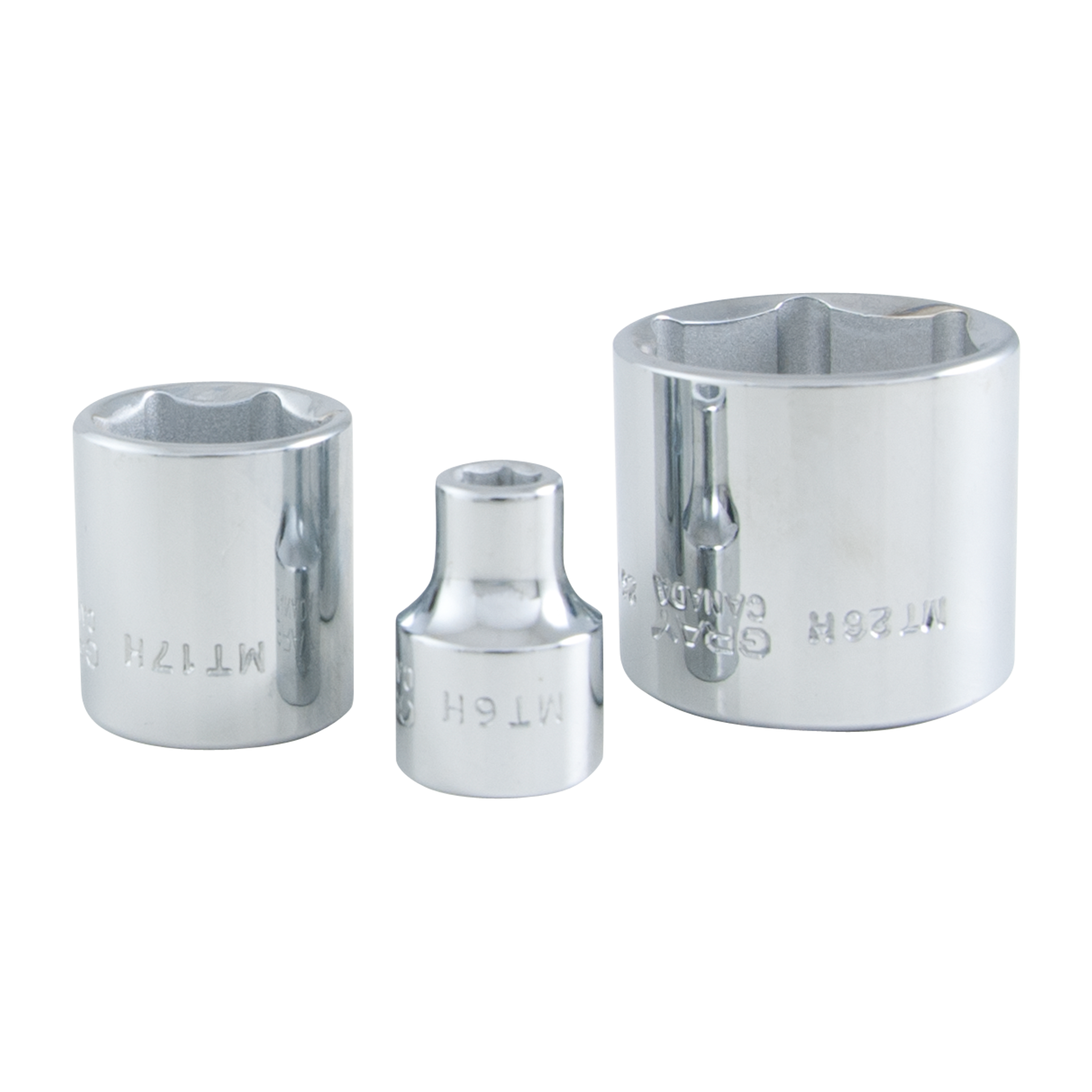 3/8" Dr. 21 Piece 6 Point Standard Metric Socket Set