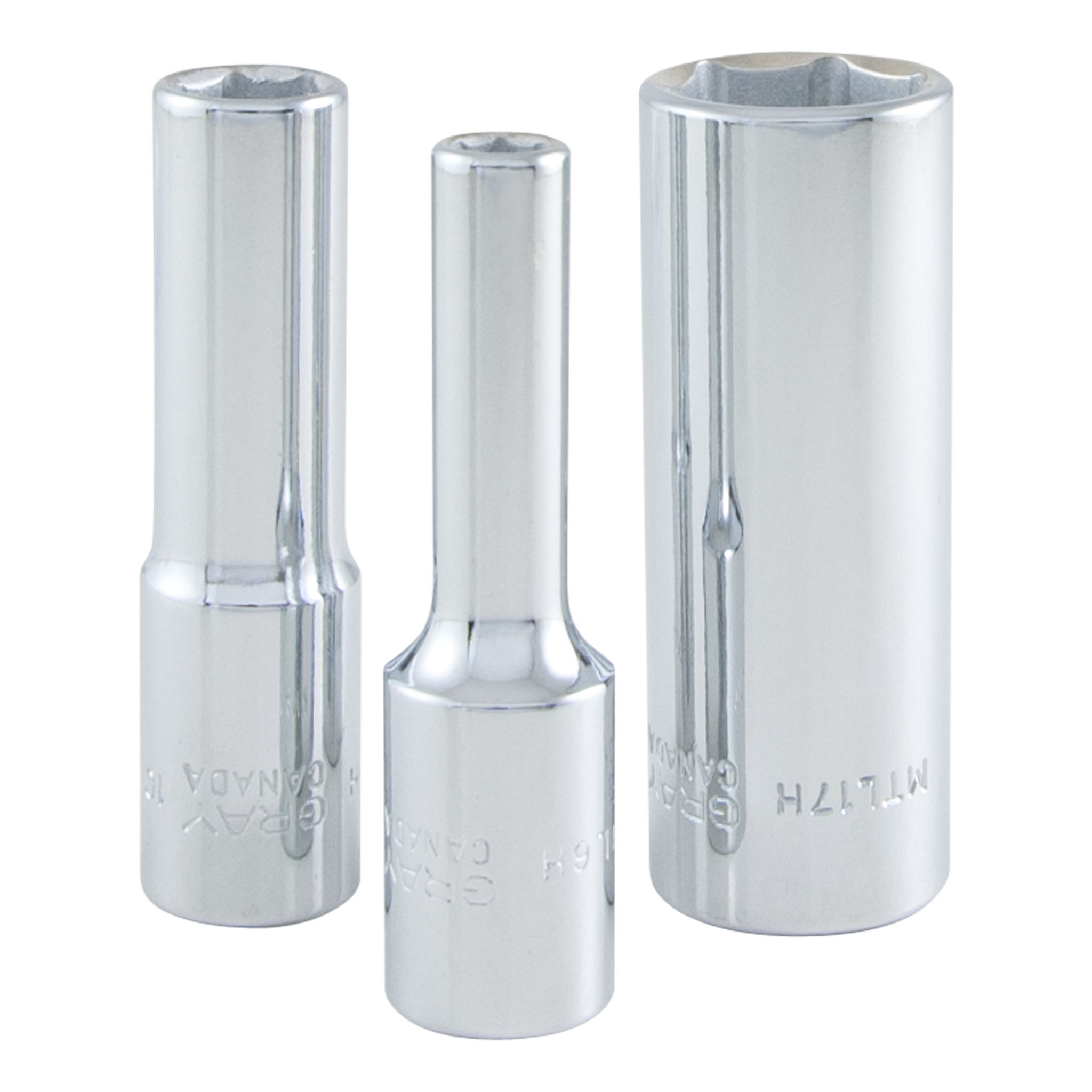 3/8" Dr. 14 Piece 6 Point Deep Metric Socket Set