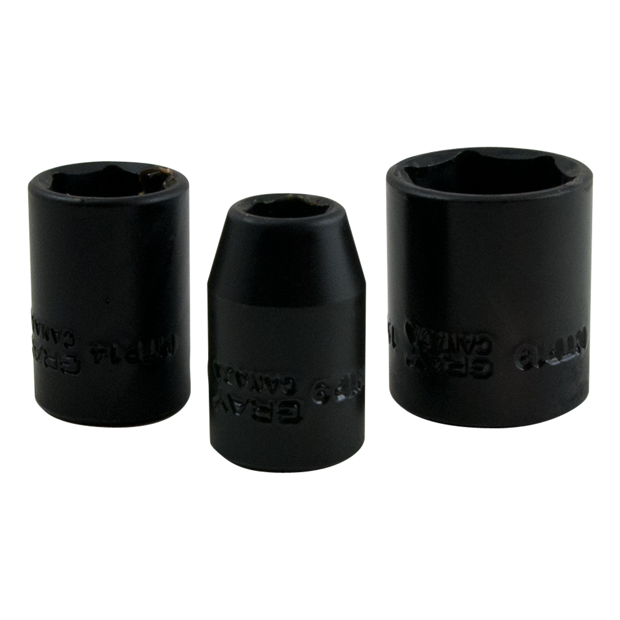 3/8" Dr. 12 Piece 6 Point Standard Metric Impact Socket Set