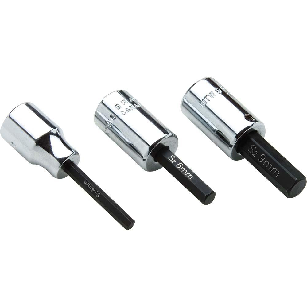 3/8" Drive Metric Hex Head Sockets - Standard Length