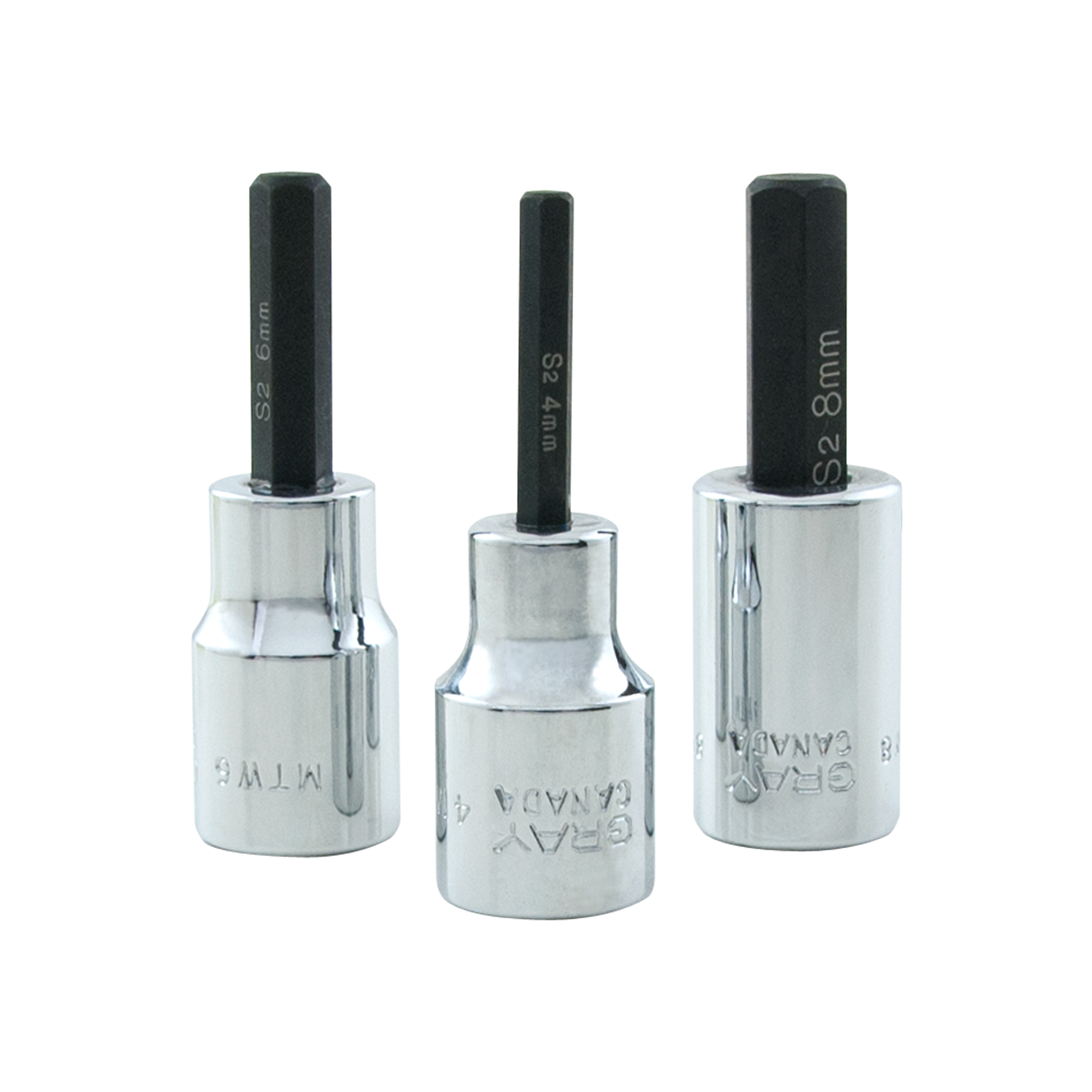 3/8" Dr. 5 Piece Standard Length Metric Hex Head Socket Set