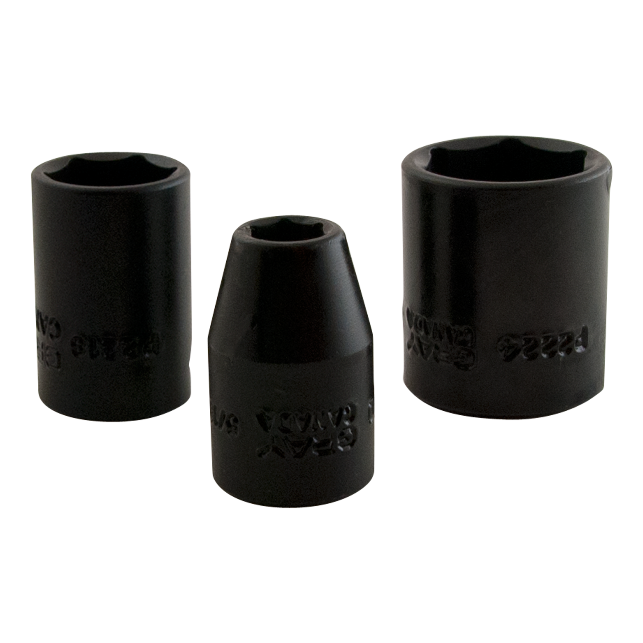 3/8" Dr. 8 Piece 6 Point Standard SAE Impact Socket Set