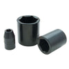 1/2" Drive 6 Point Standard Length Sockets - Impact Black Industrial Finish