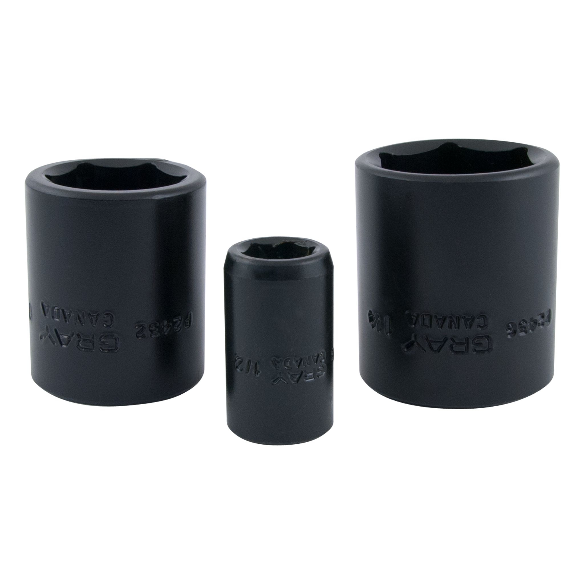 1/2" Dr. 14 Piece 6 Point Standard SAE Impact Socket Set