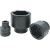 3/4" Drive 6 Point Standard Length Socket - Impact Black Industrial Finish