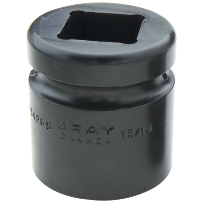 1 drive bud wheel socket impact black industrial finish