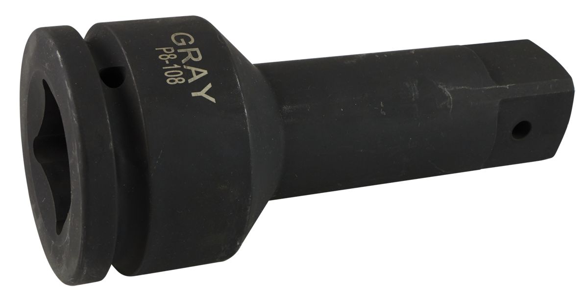 1-1/2" Drive Extensions - Impact Black Industrial Finish