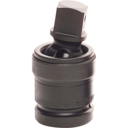 1 drive universal joint impact socket impact black industrial finish
