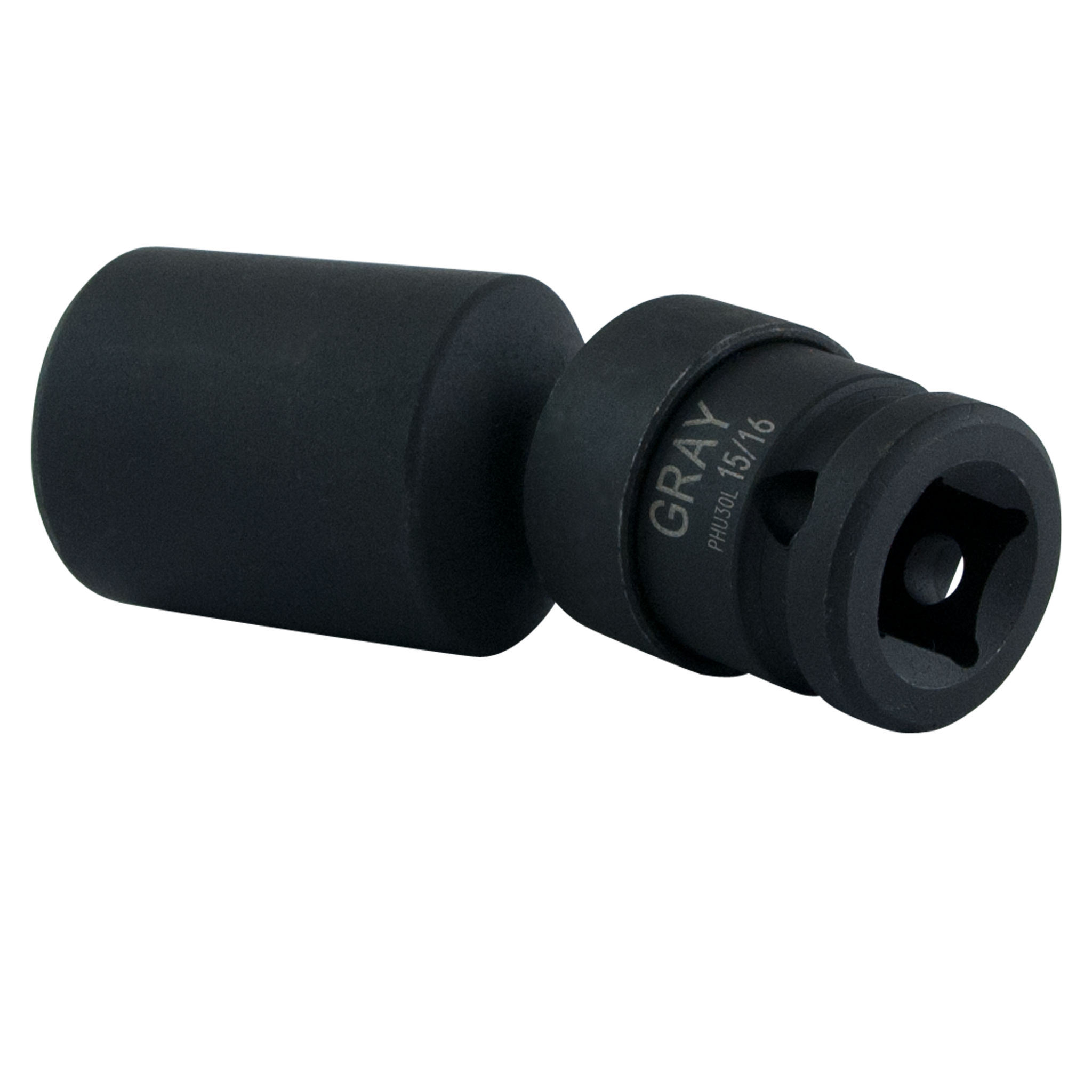 1/2" Dr. 10 Piece 6 Point Deep SAE Impact Universal Joint Socket Set