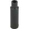1/2" Drive 6 Point Deep Length Sockets - Impact Black Industrial Finish