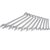 11 Piece12 Point SAE Mirror Chrome Combination Wrench Set