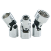 3/8" Dr. 7 Piece 6 Point Standard SAE Universal Joint Socket Set