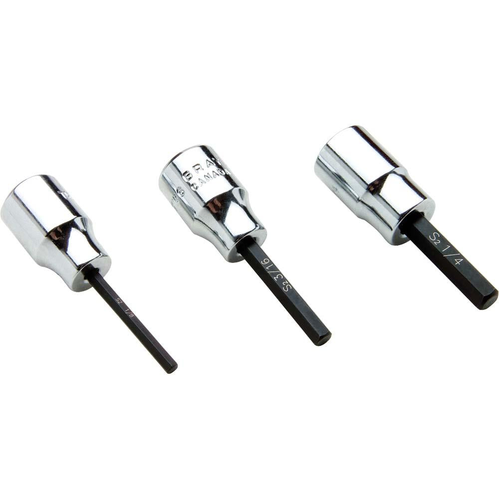 3/8" Drive Hex Head Sockets - Standard Length