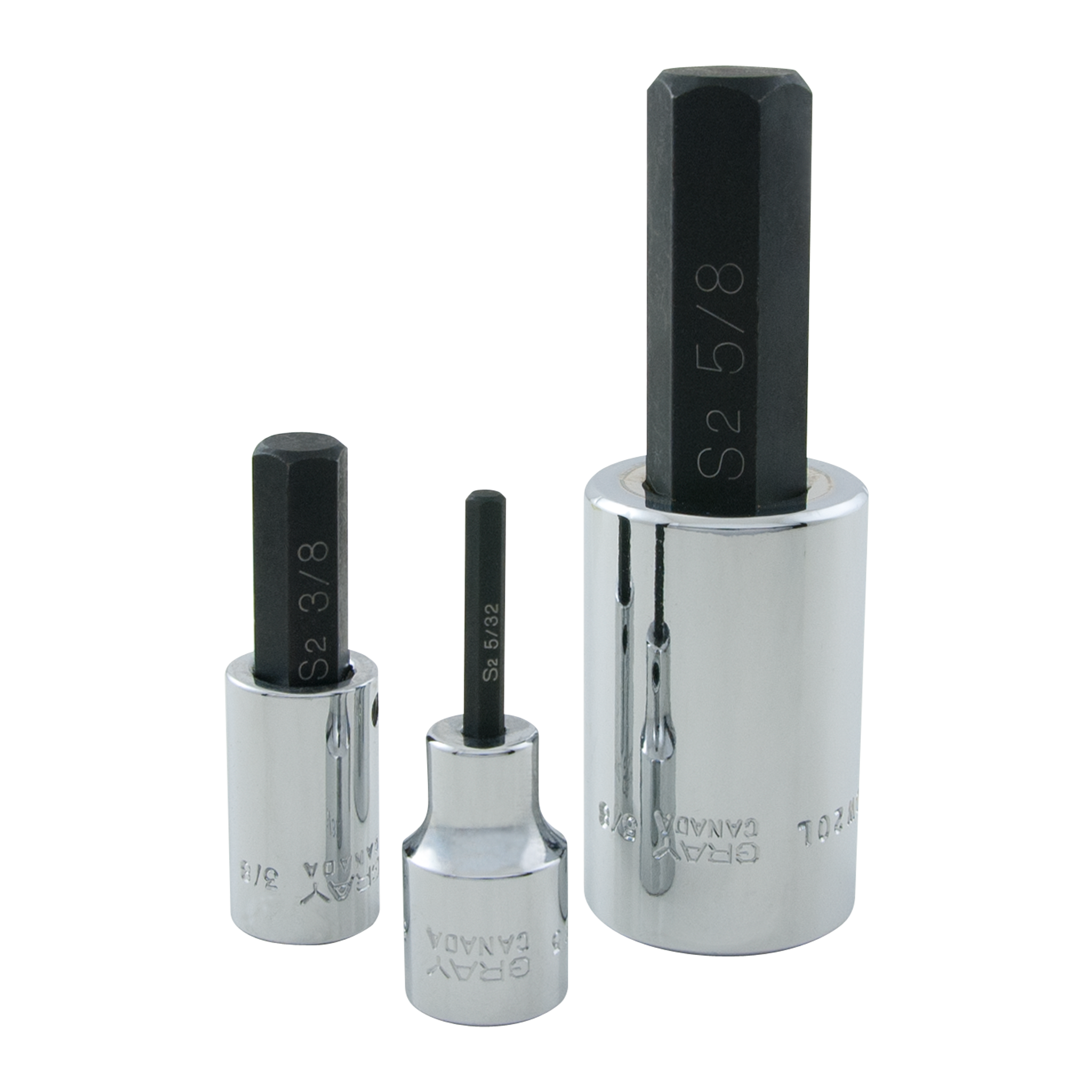 3/8" & 1/2" Drive 10 Piece SAE Hex Head Socket Set