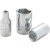 1/4" Drive 6 Point Standard Length Sockets