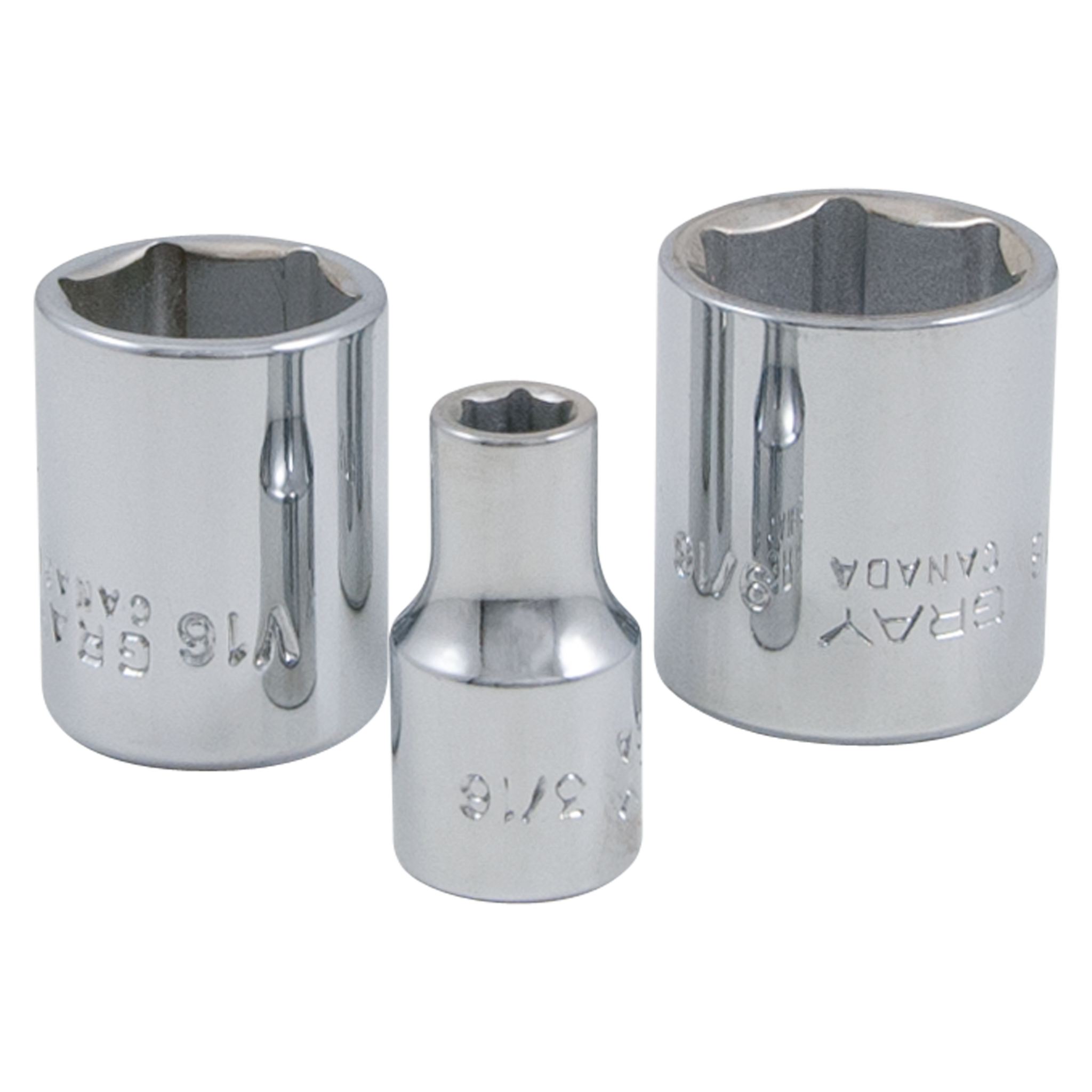 1/4" Dr. 10 Piece 6 Point Standard SAE Socket Set